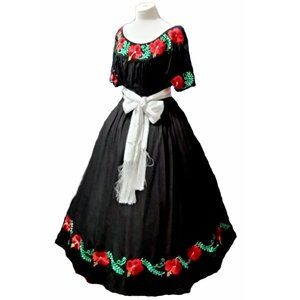 Elegant Embroidered Skirt Set